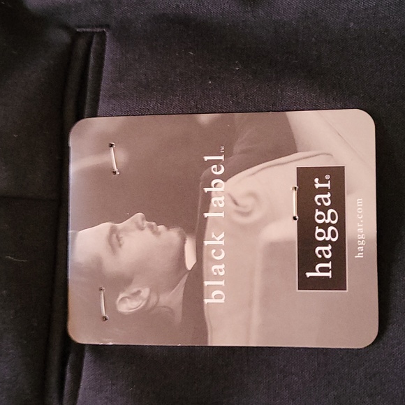 Hagger Black Label men's pants? 44W X 32L, Black color - Picture 3 of 6